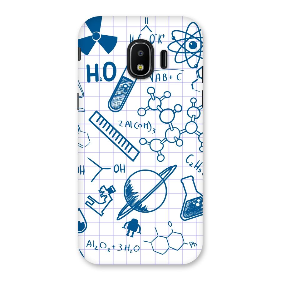 Science Notebook Back Case for Galaxy J2 Pro 2018