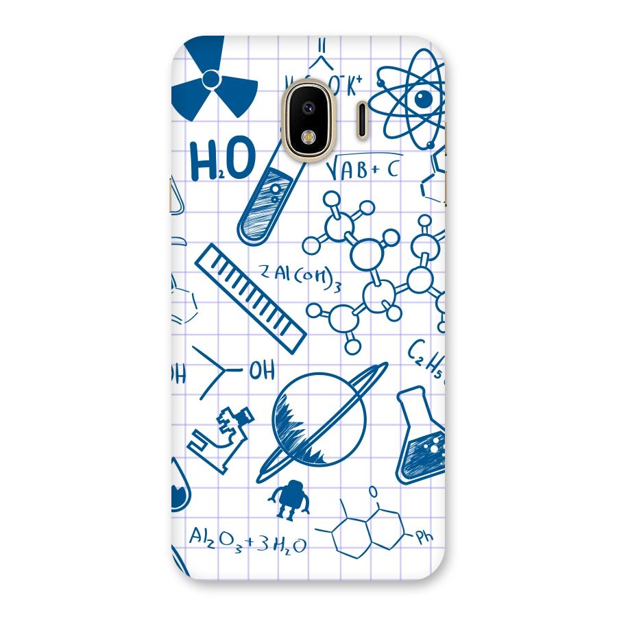 Science Notebook Back Case for Galaxy J4