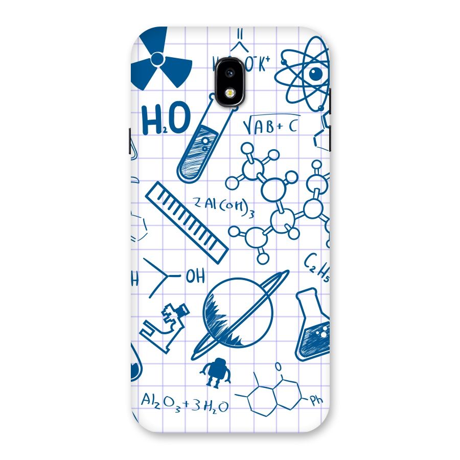 Science Notebook Back Case for Galaxy J7 Pro