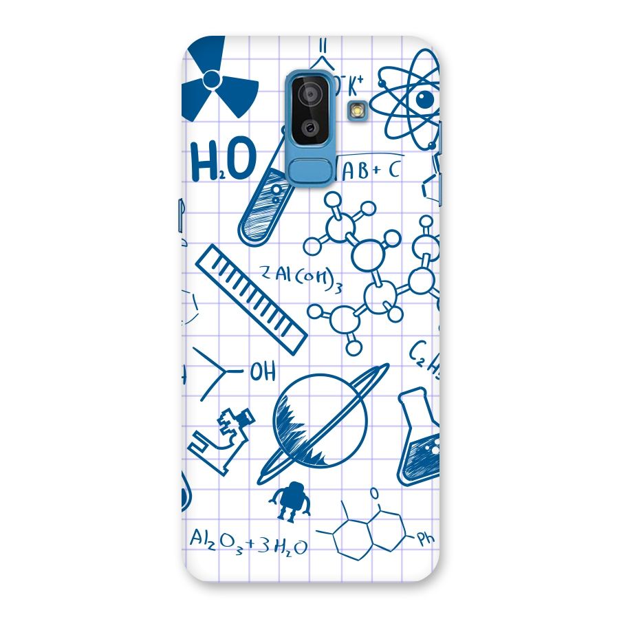 Science Notebook Back Case for Galaxy On8 (2018)