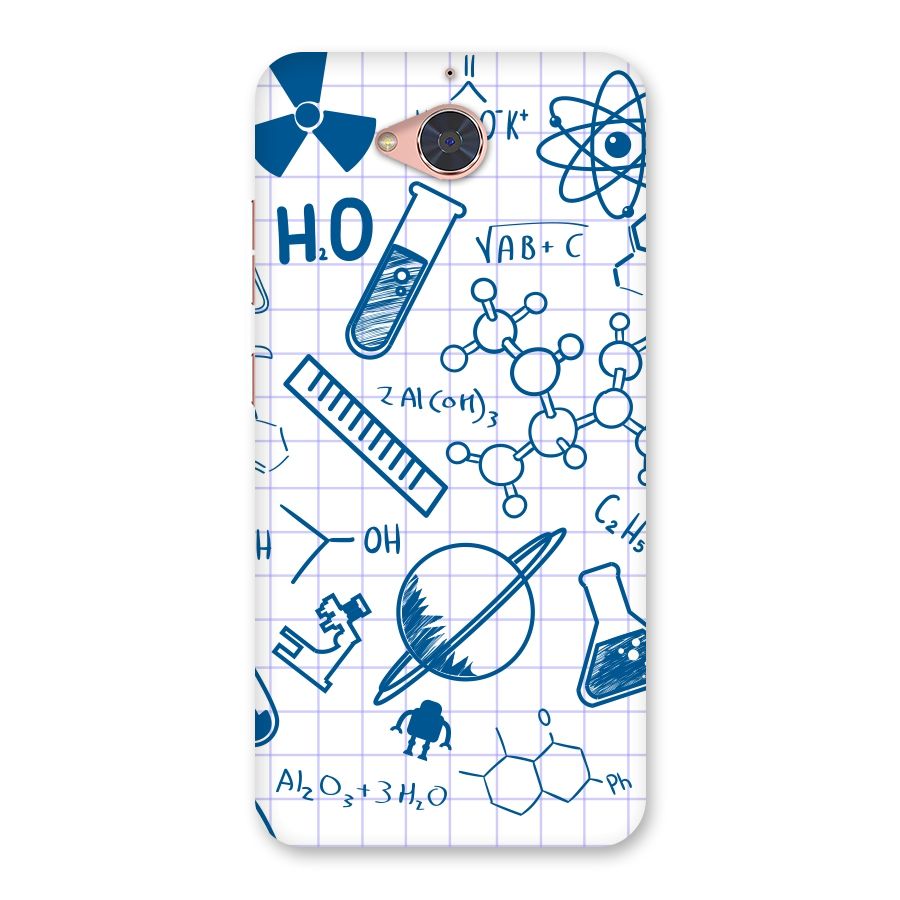 Science Notebook Back Case for Gionee S6 Pro