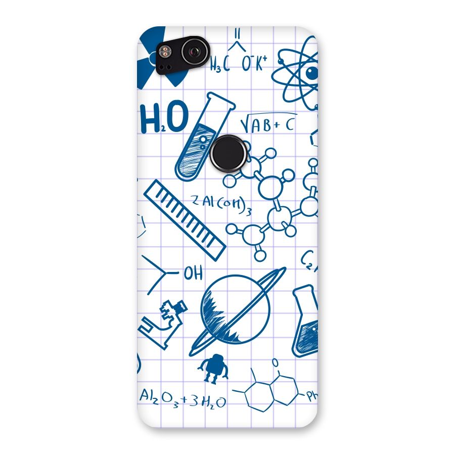 Science Notebook Back Case for Google Pixel 2