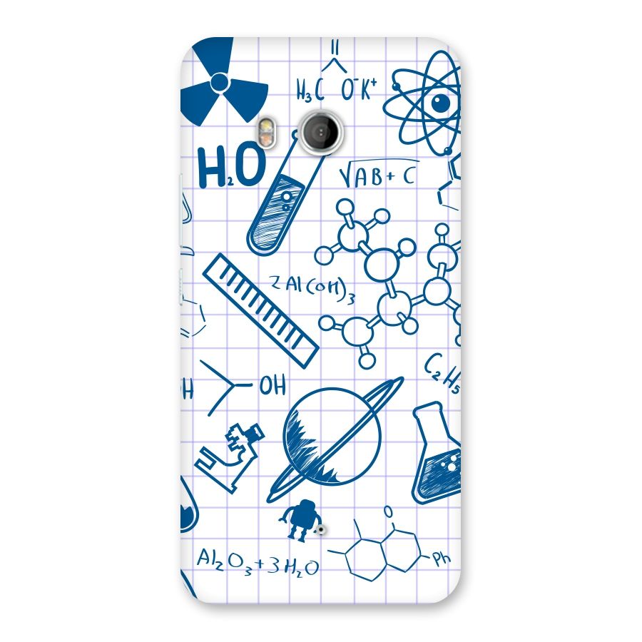 Science Notebook Back Case for HTC U11