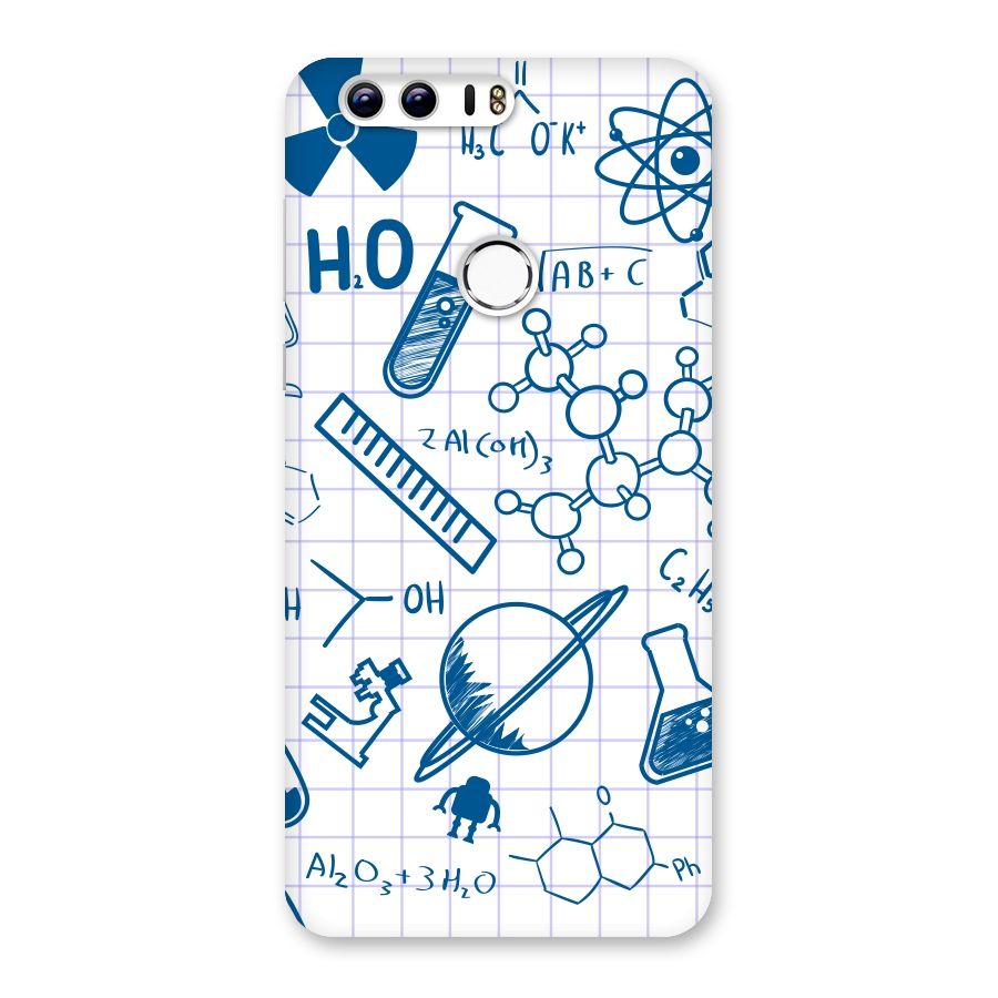 Science Notebook Back Case for Honor 8