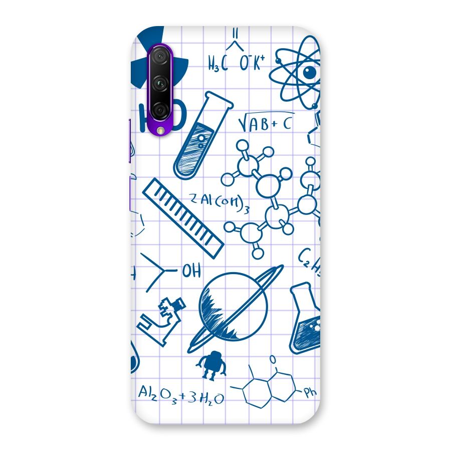 Science Notebook Back Case for Honor 9X Pro