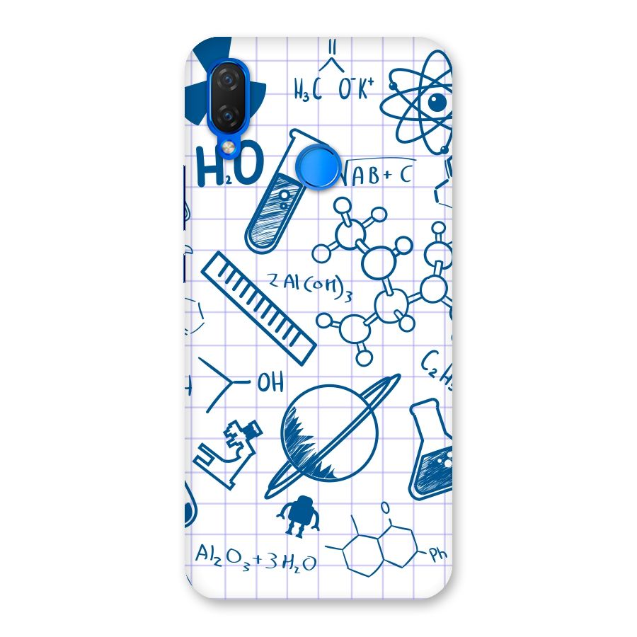 Science Notebook Back Case for Huawei P Smart+