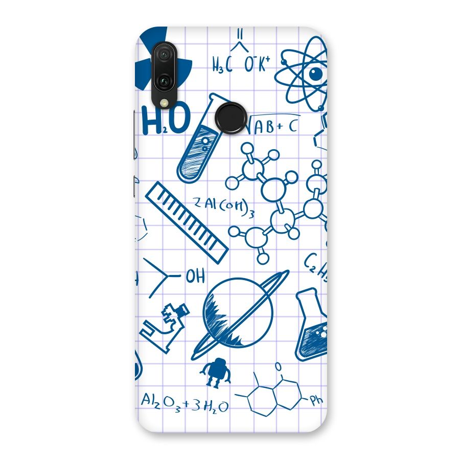 Science Notebook Back Case for Huawei Y9 (2019)