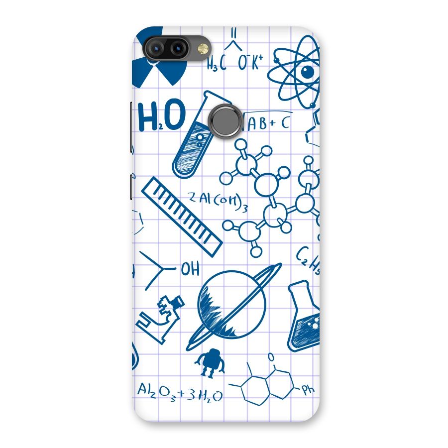 Science Notebook Back Case for Infinix Hot 6 Pro
