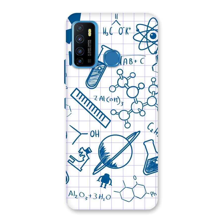 Science Notebook Back Case for Infinix Hot 9