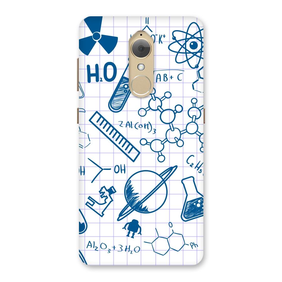 Science Notebook Back Case for Lenovo K8