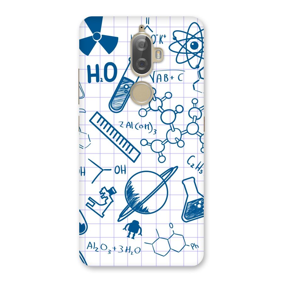 Science Notebook Back Case for Lenovo K8 Plus