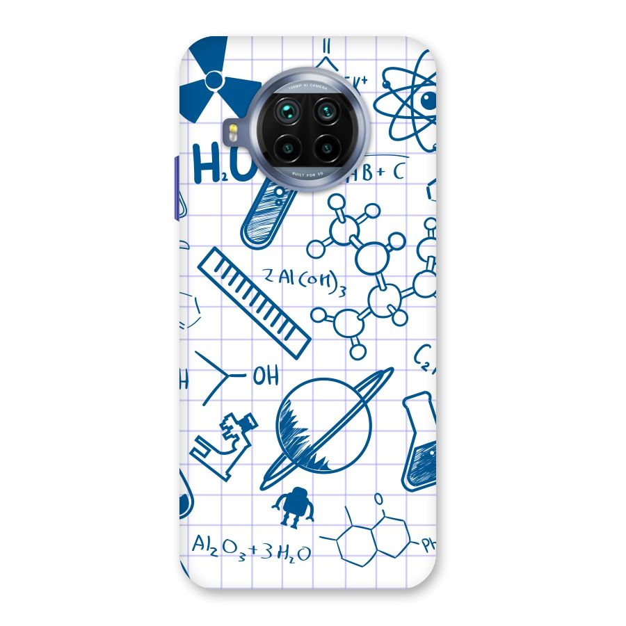 Science Notebook Back Case for Mi 10i