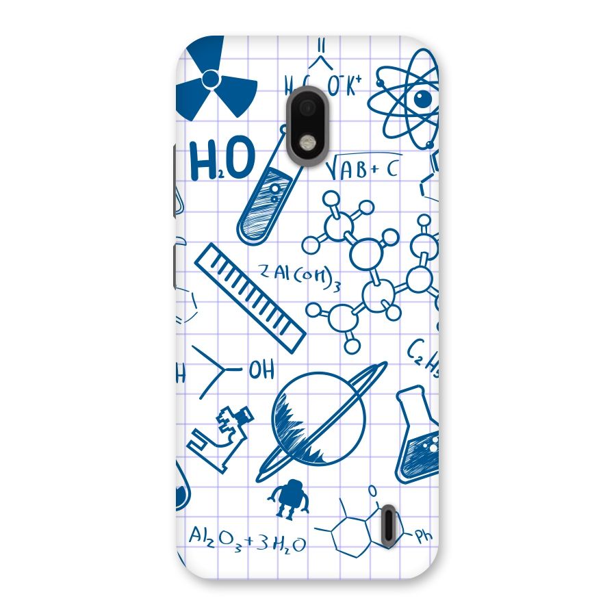 Science Notebook Back Case for Nokia 2.2