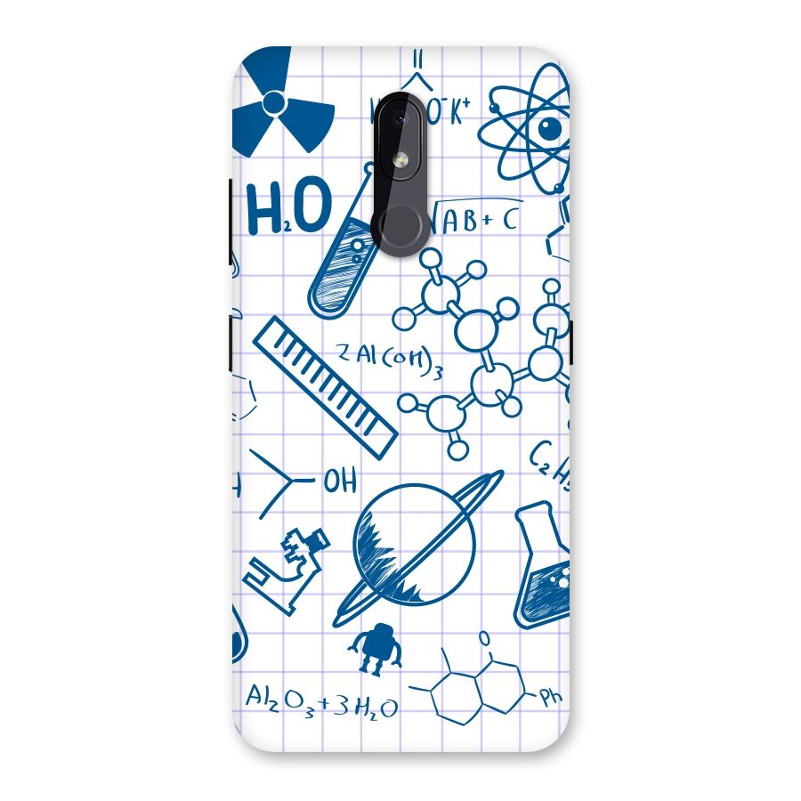 Science Notebook Back Case for Nokia 3.2