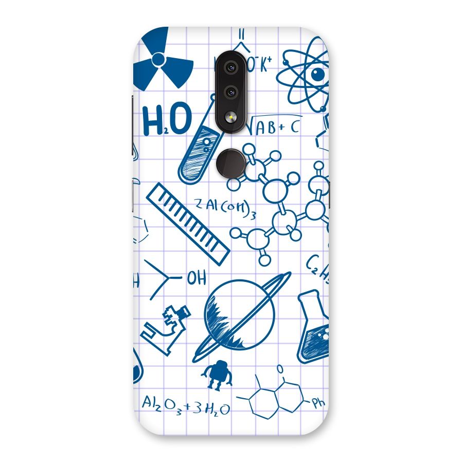 Science Notebook Back Case for Nokia 4.2