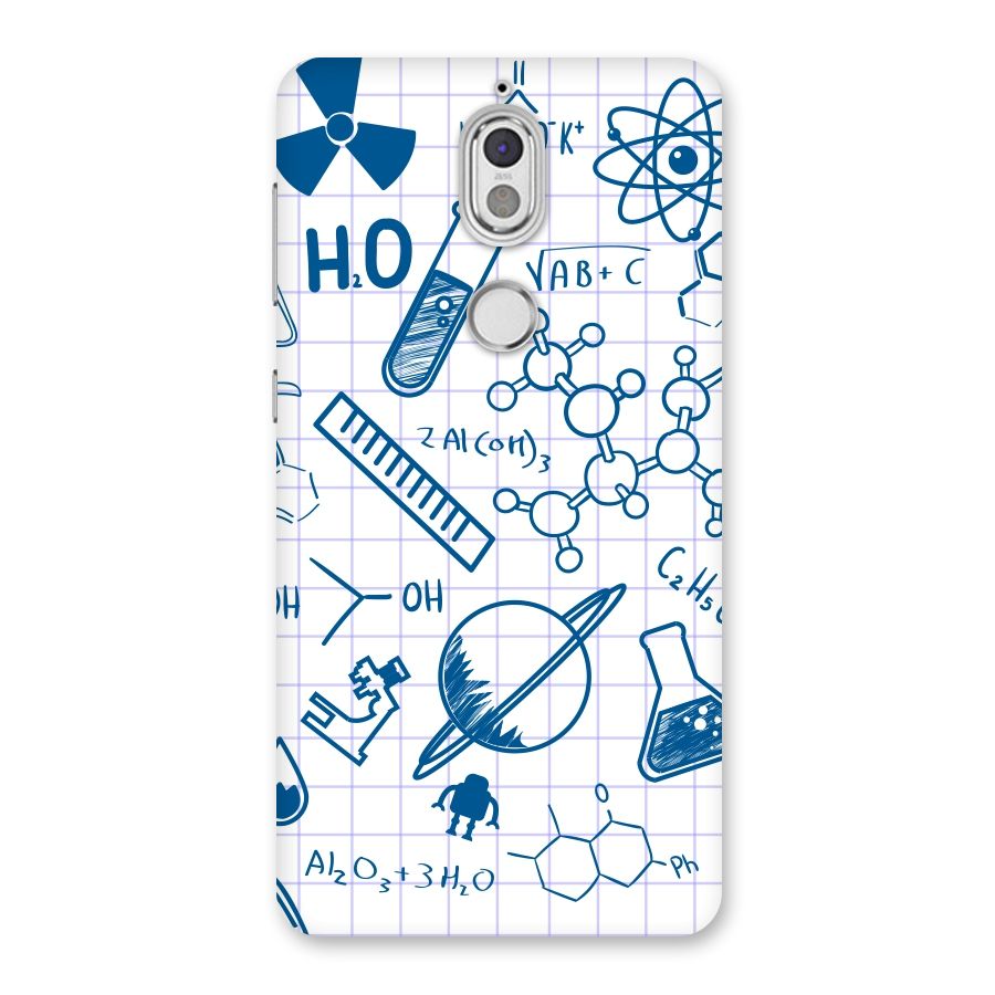 Science Notebook Back Case for Nokia 7
