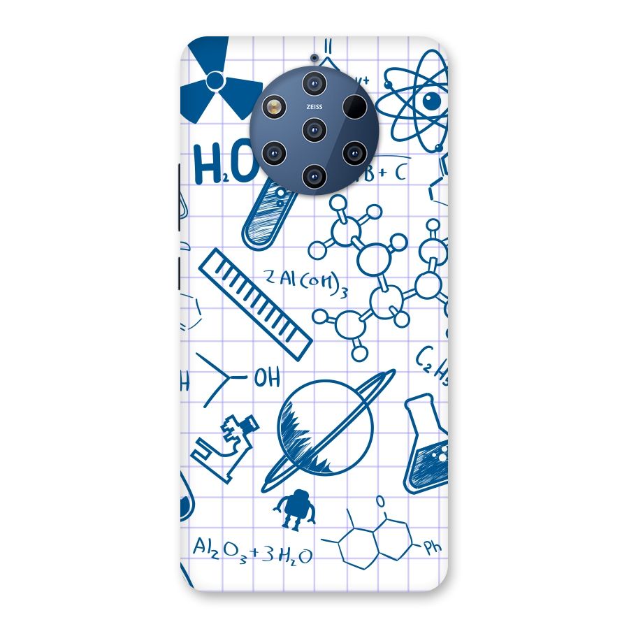 Science Notebook Back Case for Nokia 9 PureView