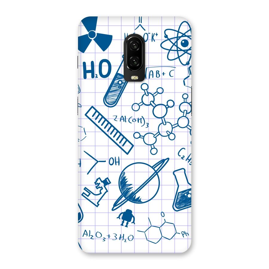 Science Notebook Back Case for OnePlus 6T