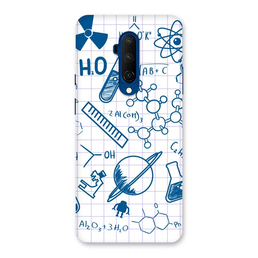 Science Notebook Back Case for OnePlus 7T Pro