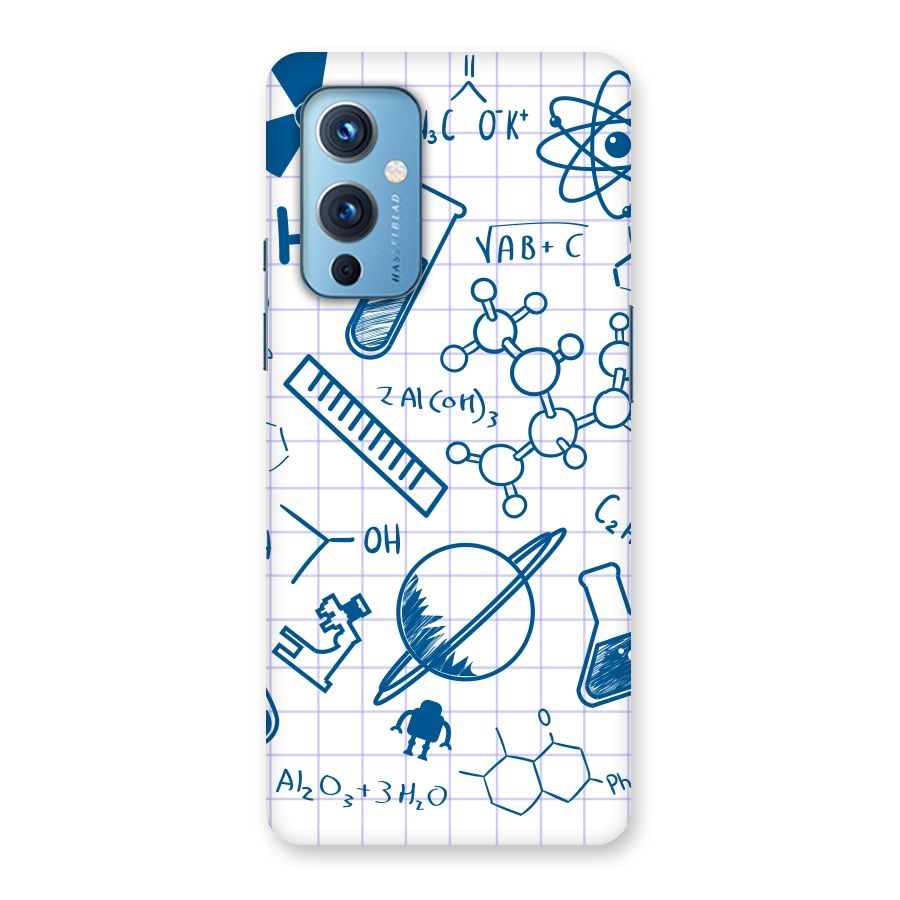 Science Notebook Back Case for OnePlus 9