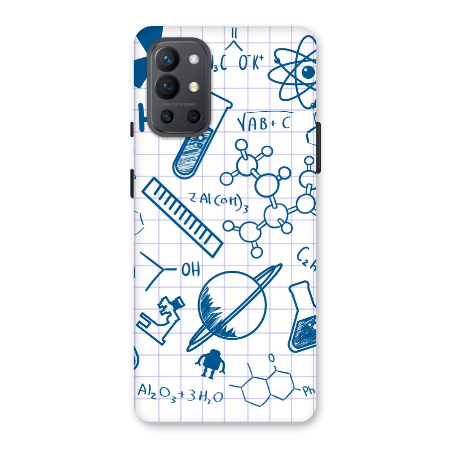 Science Notebook Back Case for OnePlus 9R