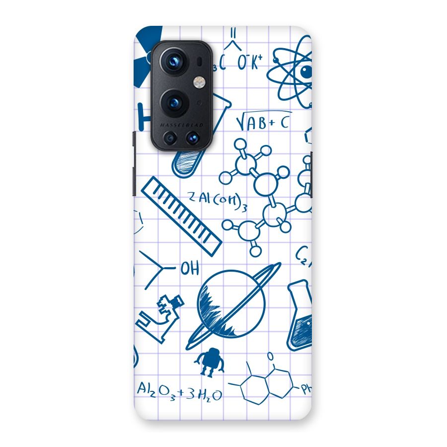 Science Notebook Back Case for OnePlus 9 Pro