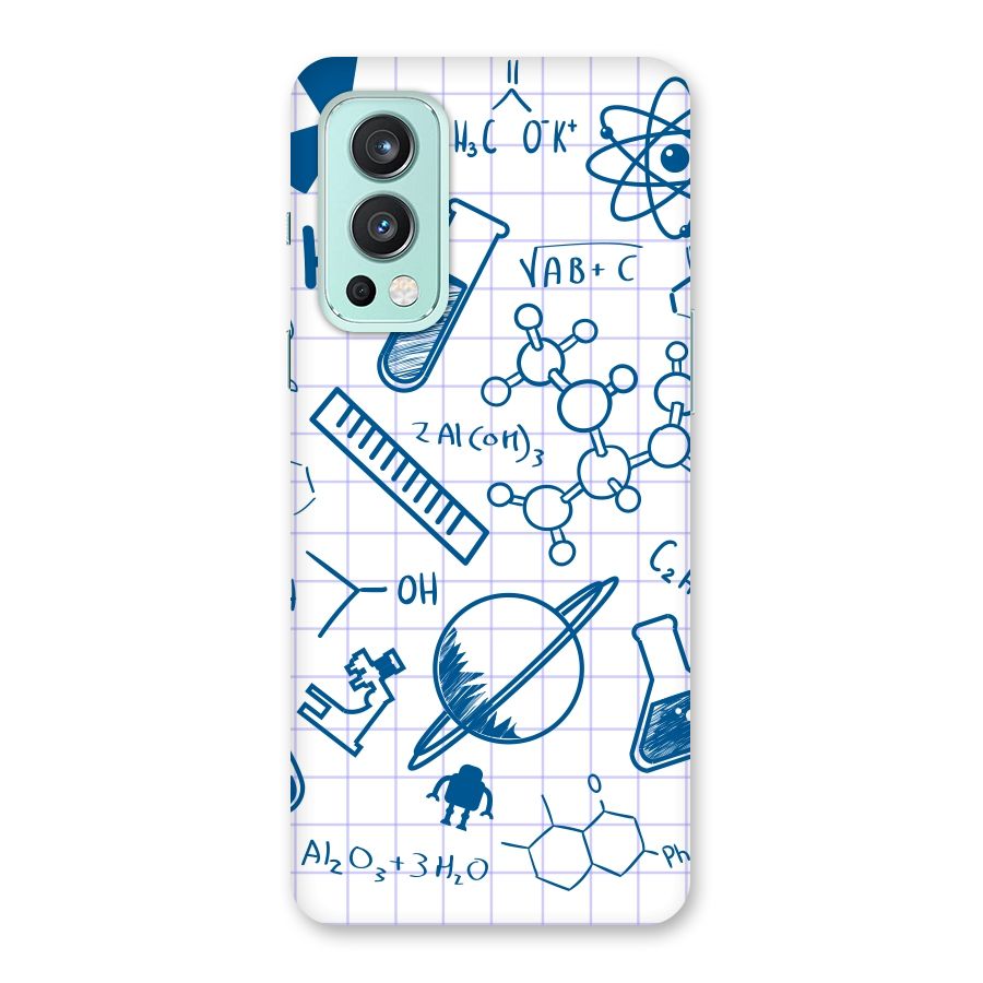 Science Notebook Back Case for OnePlus Nord 2 5G