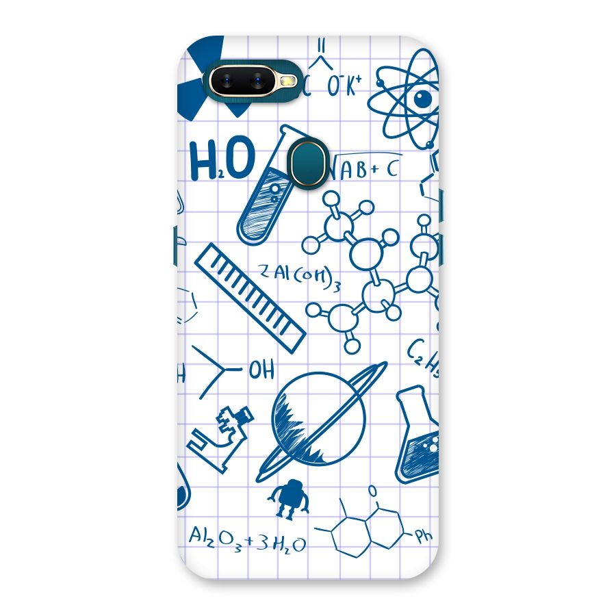 Science Notebook Back Case for Oppo A11k