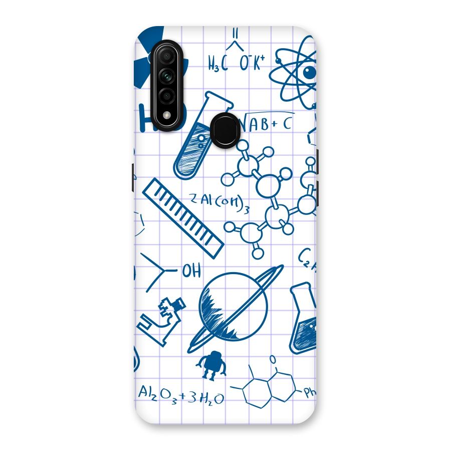 Science Notebook Back Case for Oppo A31