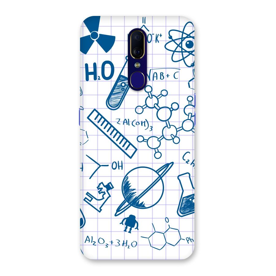 Science Notebook Back Case for Oppo A9