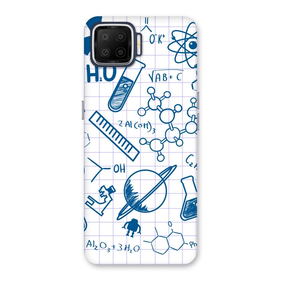 Science Notebook Back Case for Oppo F17
