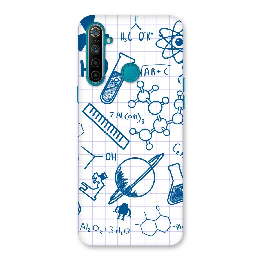 Science Notebook Back Case for Realme 5i
