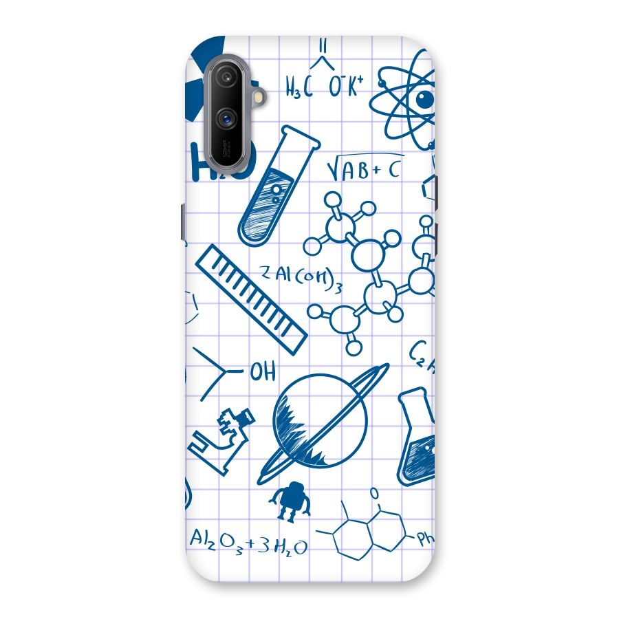 Science Notebook Back Case for Realme C3