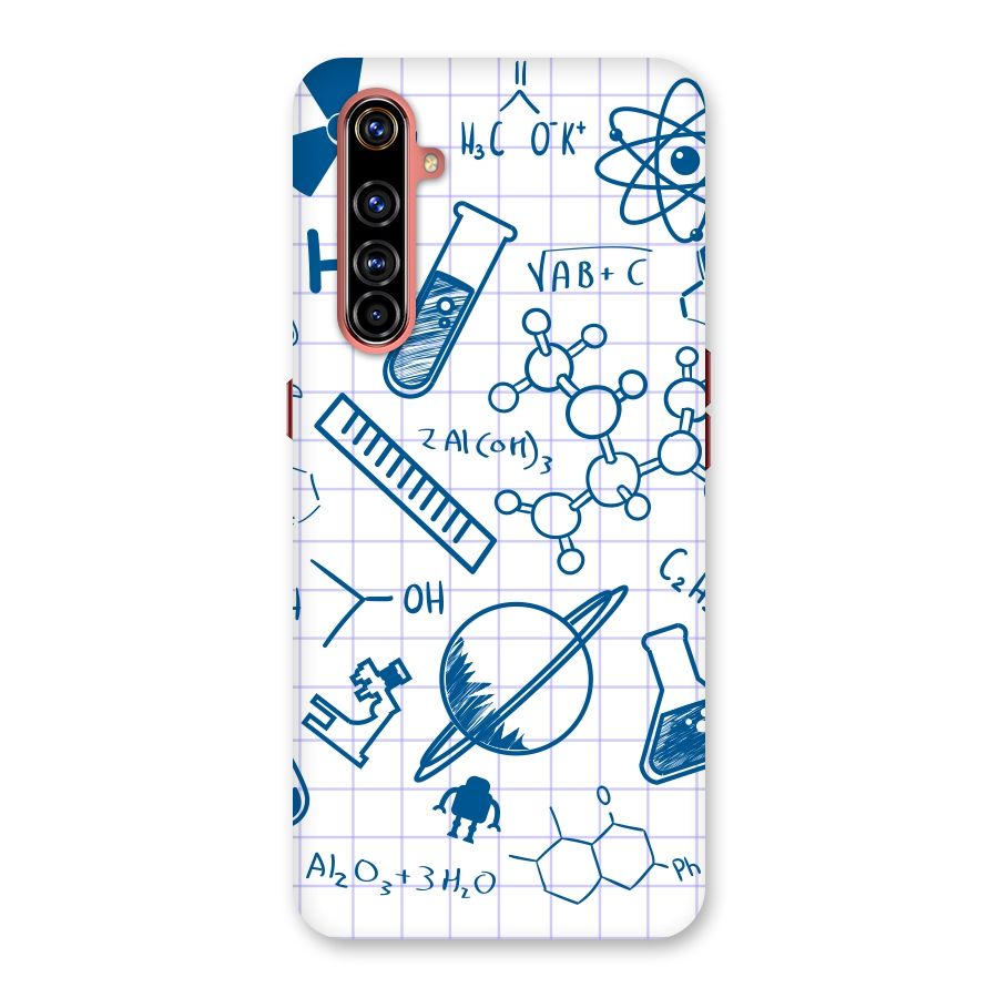 Science Notebook Back Case for Realme X50 Pro