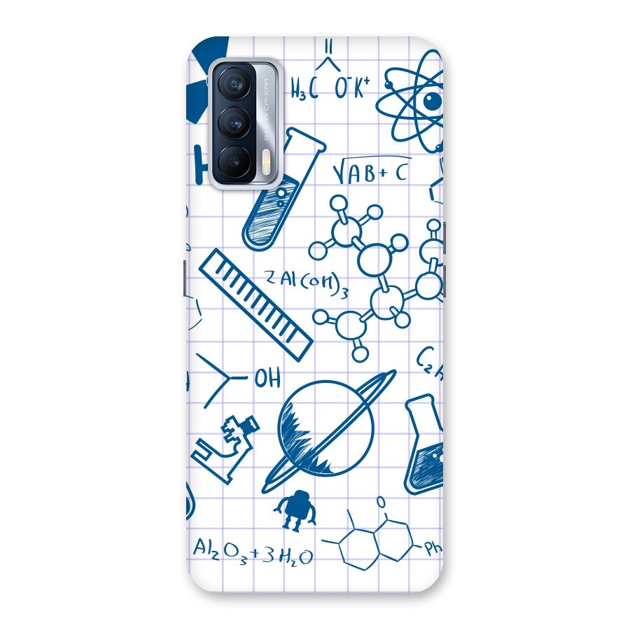 Science Notebook Back Case for Realme X7