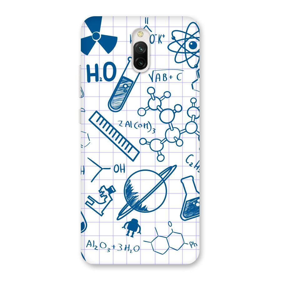 Science Notebook Back Case for Redmi 8A Dual