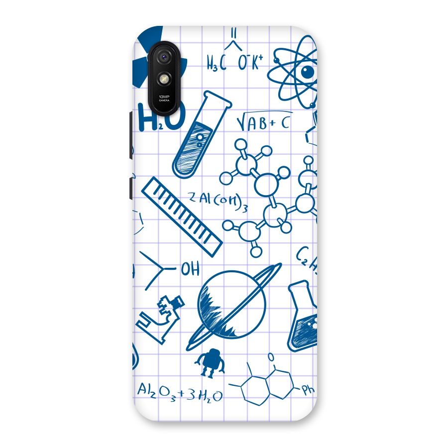 Science Notebook Back Case for Redmi 9A
