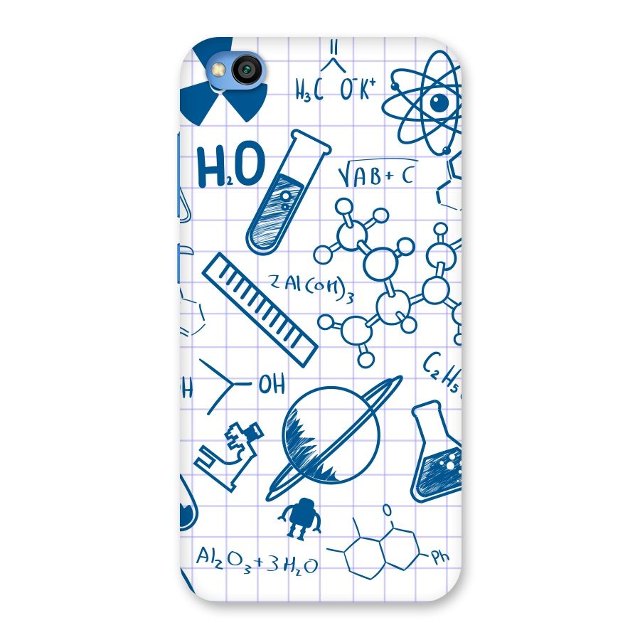 Science Notebook Back Case for Redmi Go