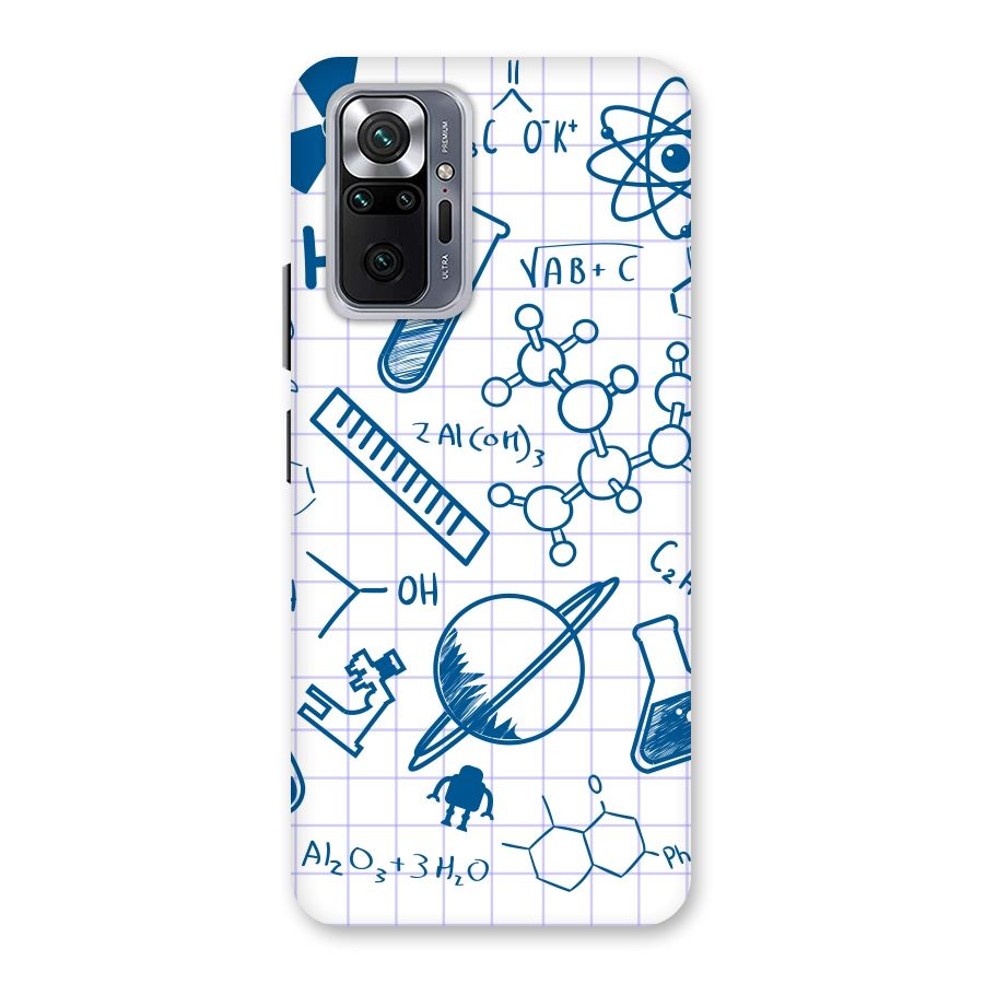 Science Notebook Back Case for Redmi Note 10 Pro Max