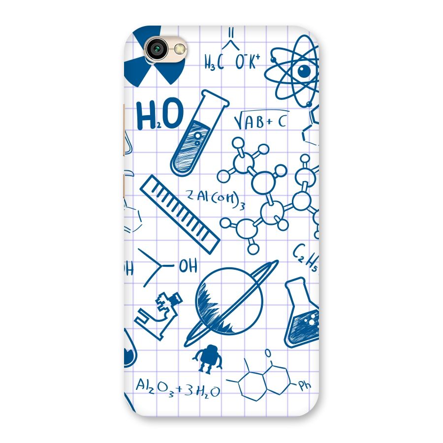 Science Notebook Back Case for Redmi Y1 Lite