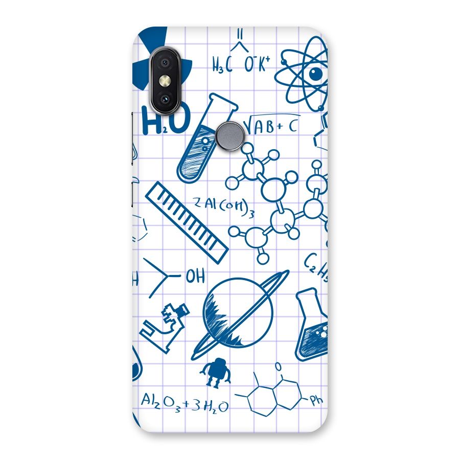 Science Notebook Back Case for Redmi Y2