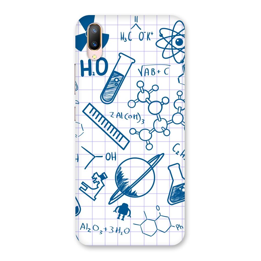 Science Notebook Back Case for Vivo V11 Pro