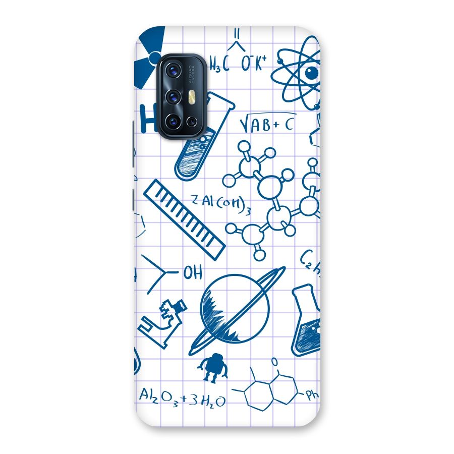 Science Notebook Back Case for Vivo V17