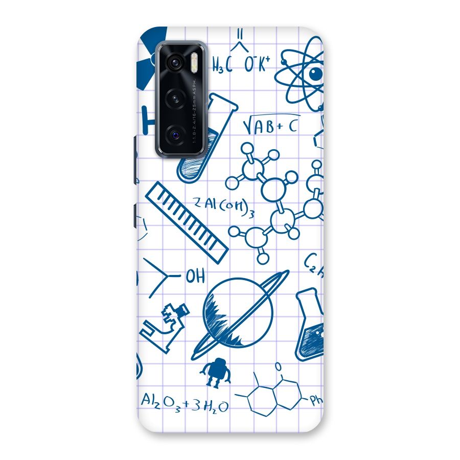 Science Notebook Back Case for Vivo V20 SE