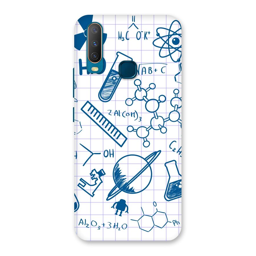 Science Notebook Back Case for Vivo Y12