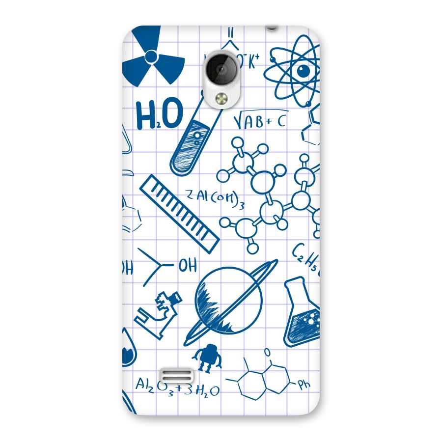 Science Notebook Back Case for Vivo Y21