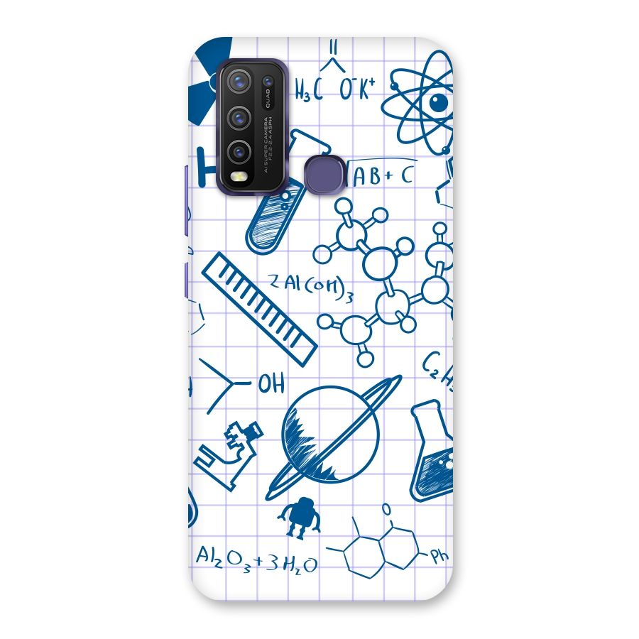 Science Notebook Back Case for Vivo Y50