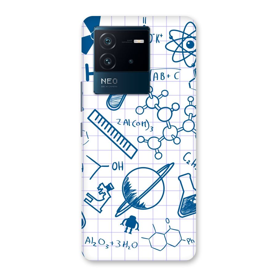 Science Notebook Back Case for Vivo iQOO Neo 6 5G