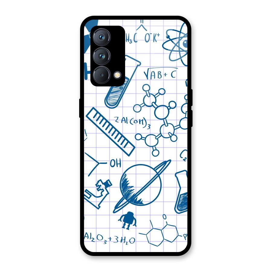 Science Notebook Glass Back Case for Realme GT Master Edition