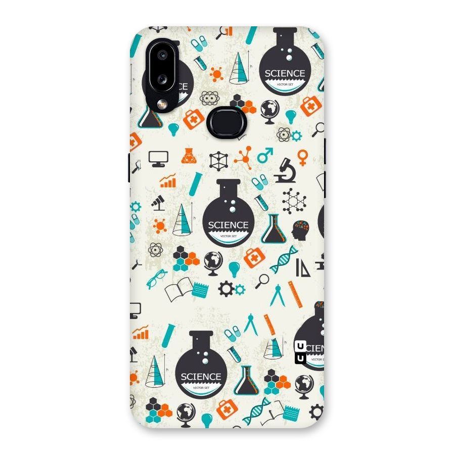 Science Side Back Case for Galaxy A10s